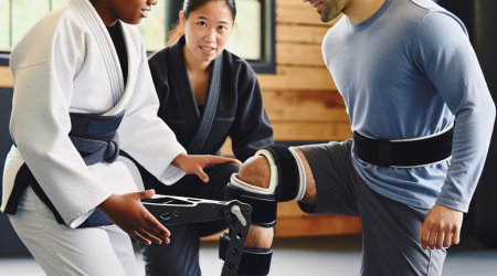 can i do jiu jitsu with a bad knee